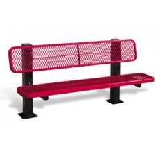 6 Foot Single Sided Bench Inground Diamond