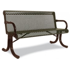 4 Foot Capri Bench Perforated