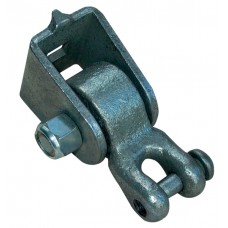 Wood Beam Galvanized Steel One Bolt Hanger with Shackle Pendulum