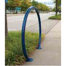 Horseshoe Bike Rack 2 inch Square Inground