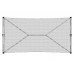 T-Post Cantilever Inground Residential Shade Hip 10x18