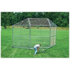 Portable Baseball Backstop with Hood