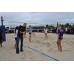 Sand Blast Complete Recreational Steel Volleyball System