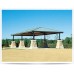 Hip End Shelter Single Tier All Steel 24 ga Pre-Cut Metal Roof 12X32