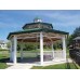 Octagon Shelter Two Tier Steel 24 ga TG Deck 29 ga metal roof 24 ft