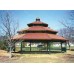 Octagon Shelter Two Tier Steel 24 ga TG Deck 29 ga metal roof 16 ft