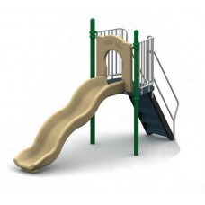 Freestanding Straight Wavy Slide