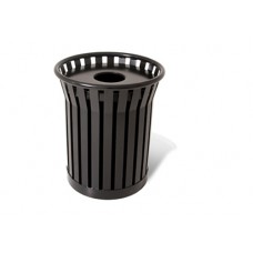 Park Waste Receptacle Flat Lid DL-LX36 foot