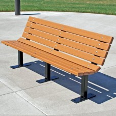 Cedar Trail Bench With Back DL-982-CDR36