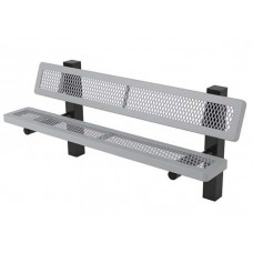 B6WBRC4-4S Regal Style Bench 6 foot with back inground