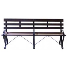 Pittsburgh Bench Thermowood Hickory 6 foot