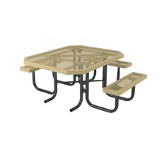 T46OCTROLL-3ADA Octagon Rolled Style Table 46 inch