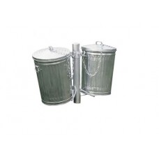 Galvanized 30 Gallon Can