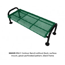 8 foot CONTOUR BENCH with OUT BACK SURFACE MOUNT WAVE