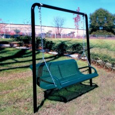 4 foot Bench Swing In-Ground Mount