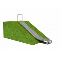 8 Foot Deck Double Bedway Stainless Steel Slide DS416-SS