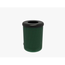32 Gallon Trash Recptacle with Lid and Liner