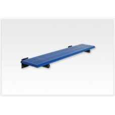 Standard Bench without Back 6 foot Beveled Perforated