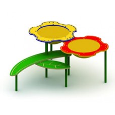 Double Bowl Flower Sand and Water Table
