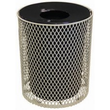 32 Gallon Expanded Metal Receptacle