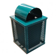 32 Gallon Square Expanded Metal Receptacle
