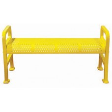 6 foot Perforated Bench no back
