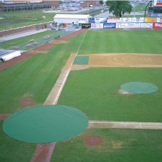 Ultra Lite Field Cover 26 foot Circular Home Plate