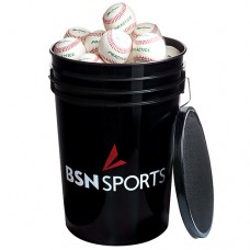 Bucket with 3 dozen 79P Baseballs