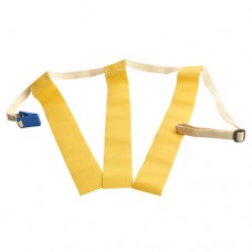 Triple Threat Flag Football Belts Yellow SML