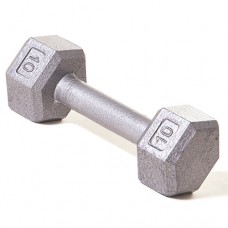 Hex Dumbbell with Ergo Handle 10 pound