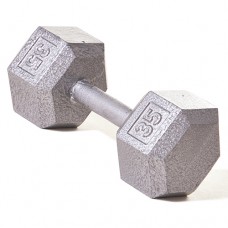 Hex Dumbbell with Ergo Handle 35 pound