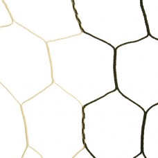 Hexagonal Soccer Net 8 foot H x 24 foot W x 3 foot D x 8.5 foot B