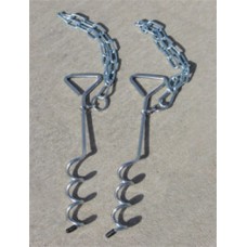 Auger-Style Goal Anchors Set of Four