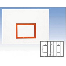 FT260B Rectangular Steel Basketball Backboard