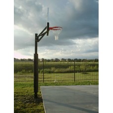 Champ II Adjustable Basketball System Surface Mount