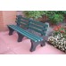 Central Park Bench 8 foot Recycled