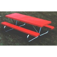 8BGF 8 foot Fiberglass Plank Picnic Table