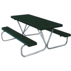 6BGVP 6 foot Plastisol Plank Picnic Table