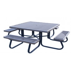 CS4SJCVP Child Size Square Picnic Table 48 inch Vinyl Plastisol