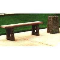 CTB58C 58 inch Concrete Bench