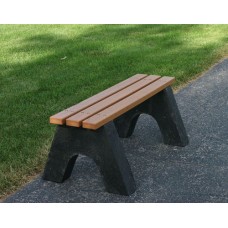 JPSB42 Recycled Plastic Bench 4 foot 2 leg