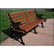 RBS48RP Renaissance Bench 4 foot Recycled Slats