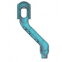 10 Foot Deck Height Starglide Slide Open Entrance Snake Left