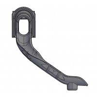 Starglide Slide for 8 foot deck Turn Left